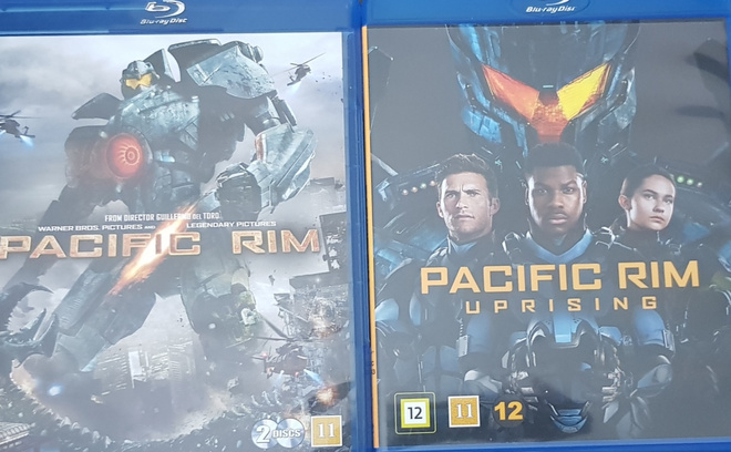 Pacific Rim -ja Pacific Rim; Uprising (3 Blu-ray)