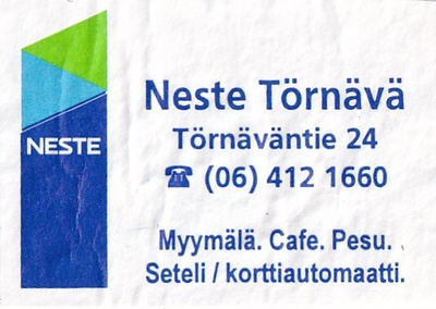 Törnävä , Neste 4/8
