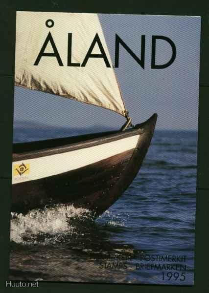 Ahvenanmaa  Postimerkkien vuosilajitelma v 1995