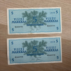 2kpl viisi markkaa - pikkukuva 1