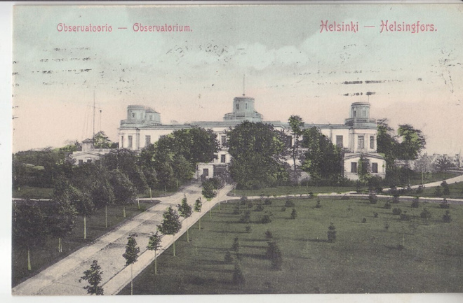 Helsinki  Oservatorio kortti 1913