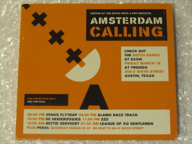 Various • Amsterdam Calling at SXSW 2004 PROMO CD