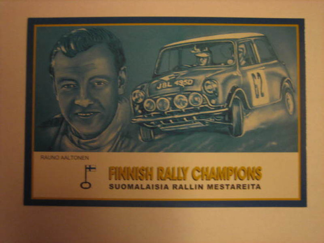 Rallikortti 1: Aaltonen Rauno / Mini Cooper S