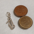 Hopeinen riipus, Merihevonen Hela 925 fish Charm - pikkukuva 5