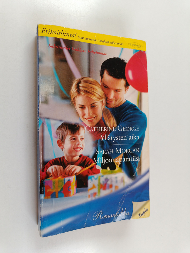 Sarah Morgan ym. : Yllätysten aika ; Miljoonaparatiisi