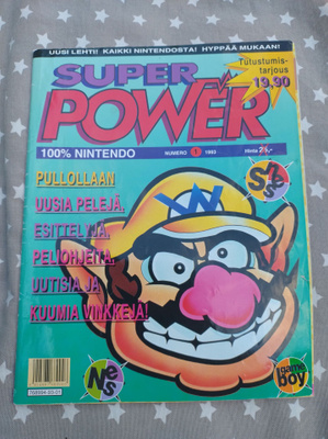 Super Power lehti 1/1993 (ensimmäinen numero)