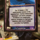 Tie Fighter #78 Topps star wars holo kortti - pikkukuva 2