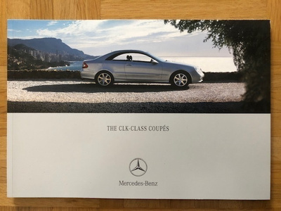 Esite Mercedes CLK W209 2003 / 2004, myös CLK 55 AMG C209
