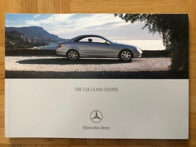 Esite Mercedes CLK W209 2003 / 2004, myös CLK 55 AMG C209