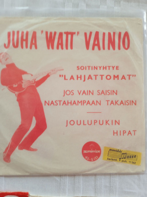KUVAPUSSI SINGLE -LEVY: JUHA " WATT " VAINIO