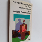 Herbert Rosendorfer : Die Frau seines Lebens und andere G... - pikkukuva 1