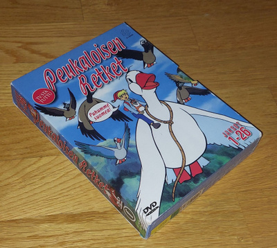 PEUKALOISEN RETKET JAKSOT 1 26 6 DVD BOKSI