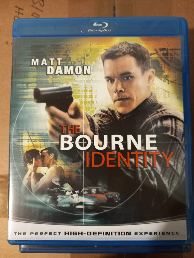 Bourne identity Nordic Blu-ray