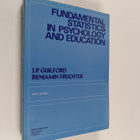 Joy Paul Guilford ym. : Fundamental Statistics in Psychol... - pikkukuva 1