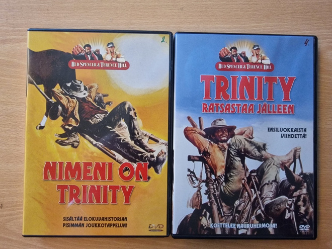 Nimeni on Trinity & Trinity ratsastaa jälleen 2xDVD