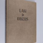 Mikko V. Erich : Laki ja oikeus - pikkukuva 1