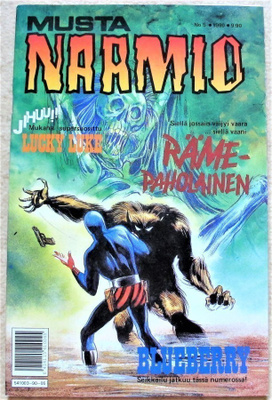 Mustanaamio 5 / 1990 , lukematon
