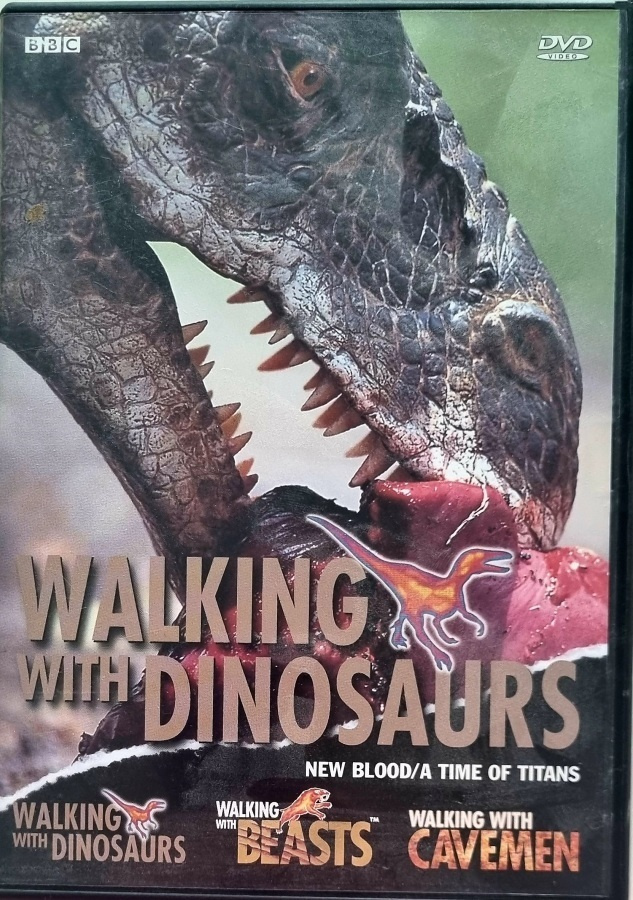 WALKING WITH DINOSAURS  NEW BLOOD A TIME OF TITANS DVD