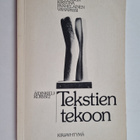 Urho Johansson : Tekstien tekoon : Äidinkieli 2 - kurssim... - pikkukuva 1