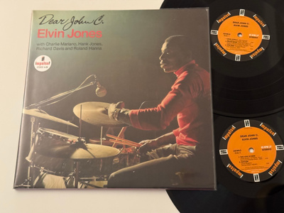 Elvin Jones – Dear John C. (MEGA RARE 2 x 45 LP)