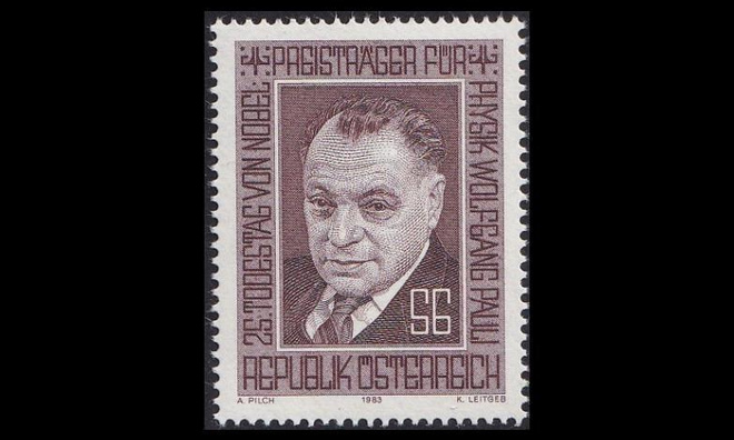 Itävalta 1762 ** Fyysikko Wolfgang Pauli (1983)