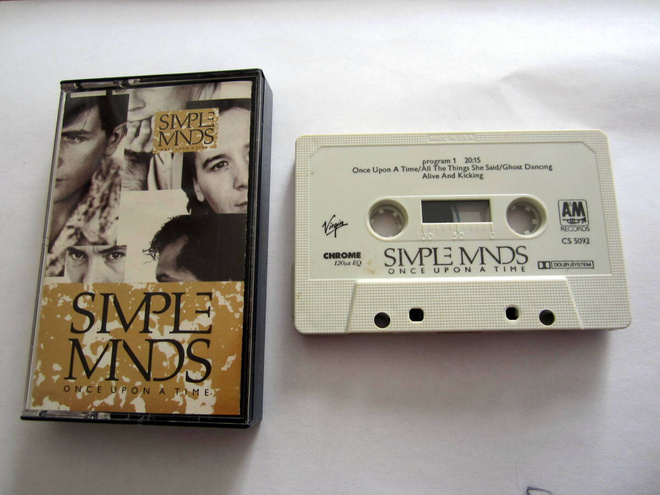 SIMPLE MINDS Once Upon a Time C-KASETTI
