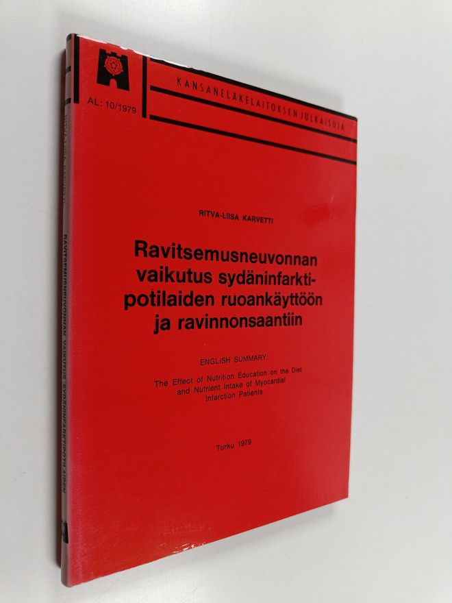 Ritva-Liisa Karvetti : Ravitsemusneuvonnan vaikutus sydän...