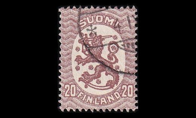 99 o M-17 20p ruskea (1921)