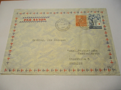 1959 Hki lentopostikuori Ruotsiin