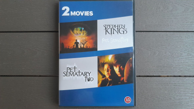 DVD: Pet Sematary + Pet Sematary 2, 2xDVD (Stephen King 1989