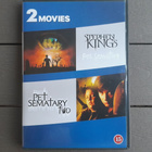DVD: Pet Sematary + Pet Sematary 2, 2xDVD (Stephen King 1989 - pikkukuva 1