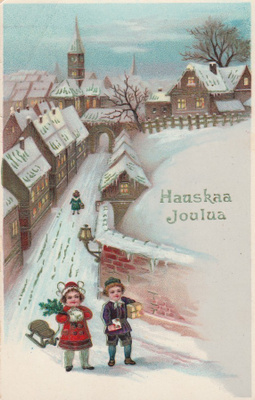 Postikortti, Joulukortti, vanha , Sarja PK SER 4523