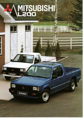 Mitsubishi L-200 -esite, 1989