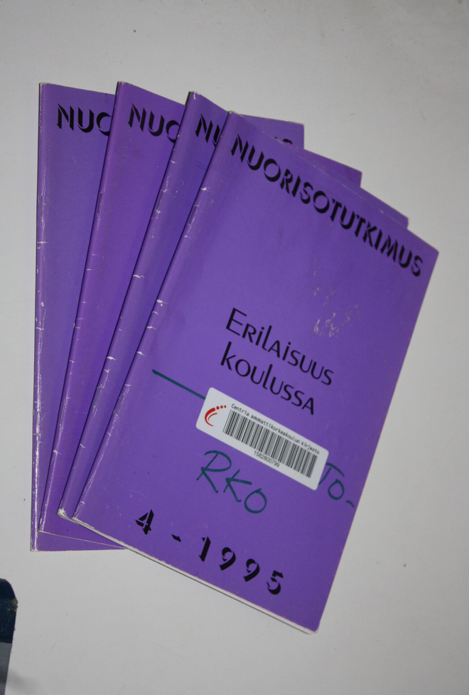 Nuorisotutkimus 1-4/1995 (vuosikerta)