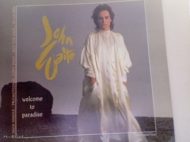 JOHN WAITE :: WELCOME TO PARADISE :: PROMO VINYYLI 12"  1985