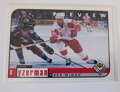 1998-99 Upper Deck UD Choice Preview Steve Yzerman #73