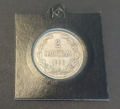 2 markkaa 1906 - hyväkuntoinen