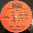 [12''] UNDERGROUND NATION OF ROTTERDAM: BITCH - pikkukuva 3