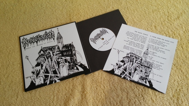 PUSTULATION - Under The Shadow Of Death 7"