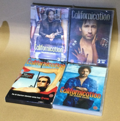 Californication -kausiboksit, DVD
