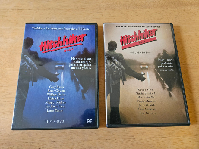 The Hitchhiker - Liftari, osat 1 ja 2 (4 x DVD)