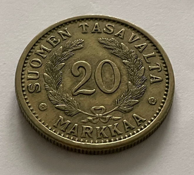 20 markkaa 1937