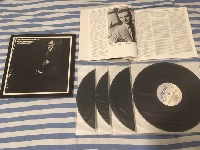MOSAIC: STAN GETZ The Complete Recordings of ..4LP Box Set