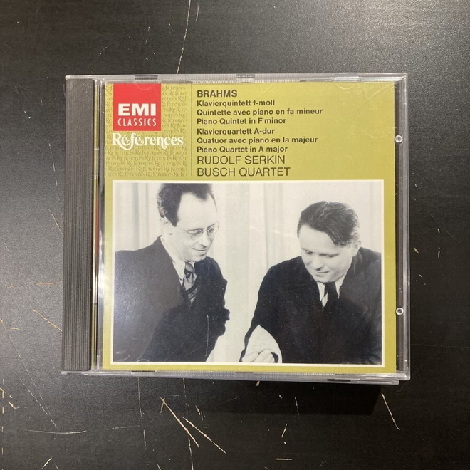 Rudolf Serkin - Brahms: Piano Quintet / Piano Quartet CD