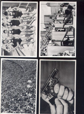 ååku . OLYMPIALAISET 1936 . Berliini . 4 kpl kuvia . -4 .
