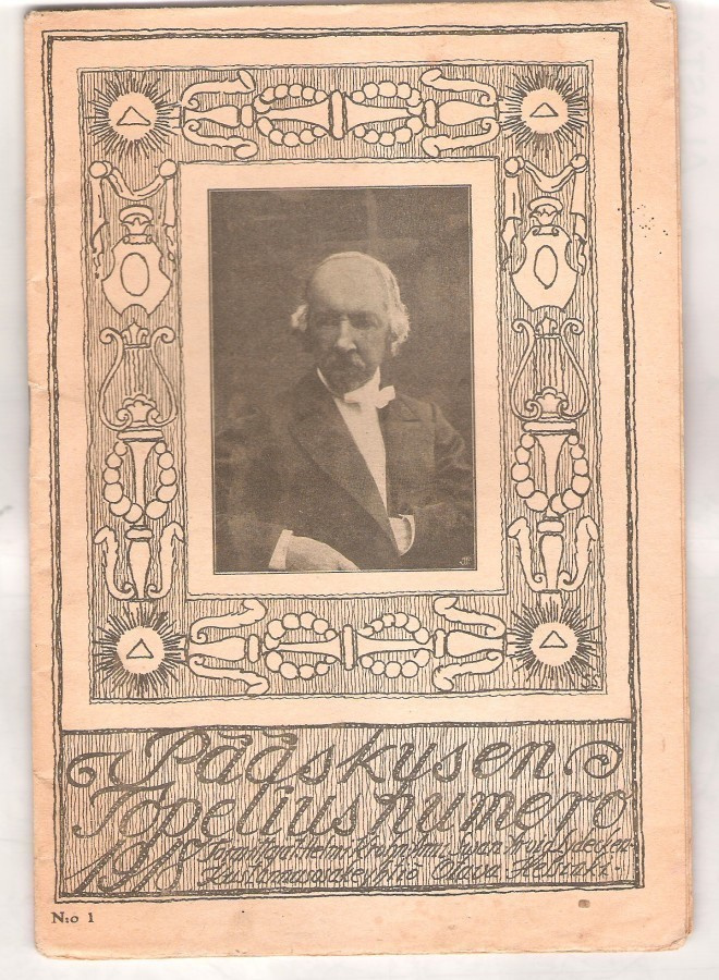 Pääskynen, Topelius-numero 1918 , myös toinen.