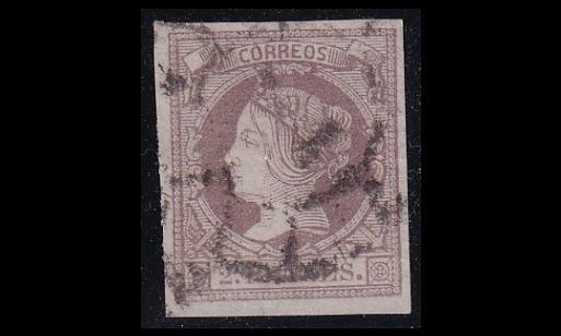 Espanja 48 o Isabella II 2 R (1860)