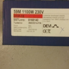 DEVI 1100W lämmityskaapeli - pikkukuva 1