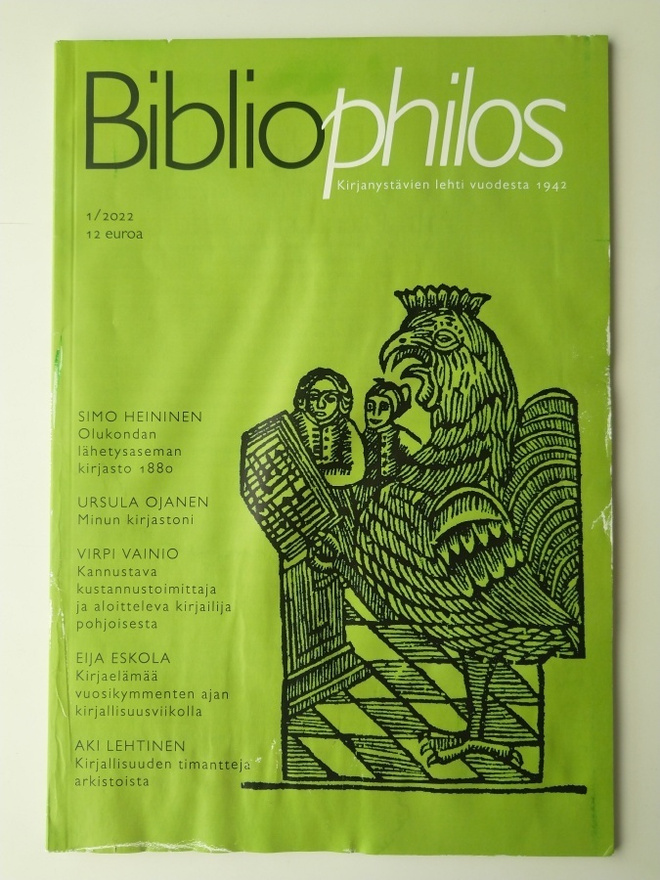 Bibliophilos 1-4/2022 lehti, 4 kpl