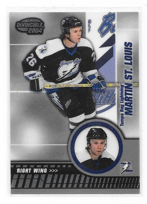 2003-04 Pacific Invincible #88 Martin St. Louis Tampa Bay